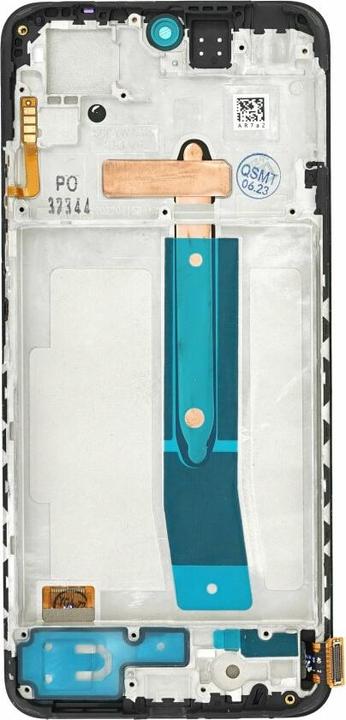 Actual product image OEM Display Unit + Frame for Xiaomi Redmi Note 11S NFC/Note 11S 4G black (Display, Xiaomi Redmi Note 11S)