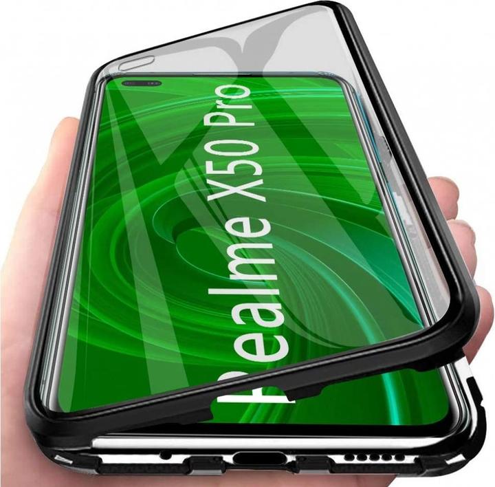 Produktbild G-Case Realme X50 Pro 5G Aluminium Magnetic Glass Case Hülle (Realme X50 Pro 5G)