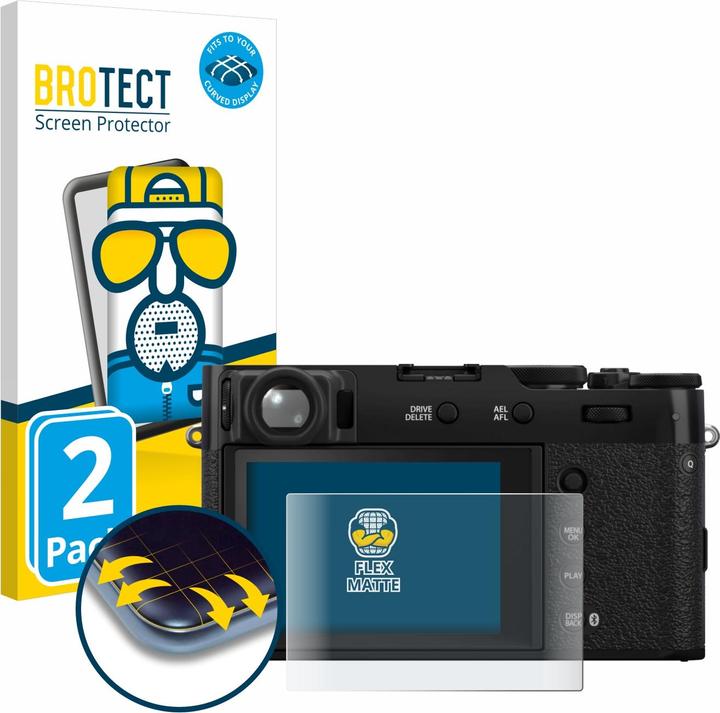 BROTECT Full-Screen Displayschutz Matt (Displayschutz, X100VI)