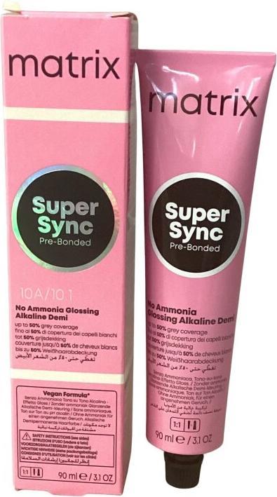 Image du produit Matrix Color Sync 10A blond cendré extra clair 90ml (10A)
