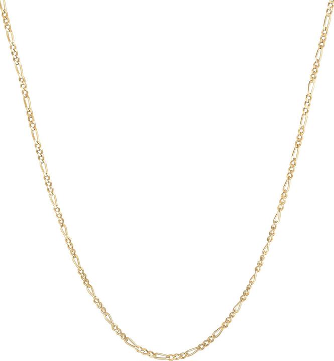 Kuzzoi Basic Kette, Figaro (925er Sterling Silber, 50 - 60 cm)