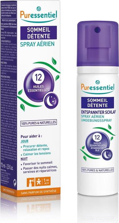 Immagine prodotto Puressentiel Spray per il sonno e il relax con 12 oli essenziali