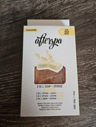Actual product image AfterSpa Multifunctional Soap Sponge - Multifunctional Soap Sponge 120 g - 120.0g (Liquid soap)