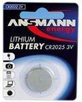 Image du produit Ansmann pile au lithium (1 pcs, CR2025, 160 mAh)