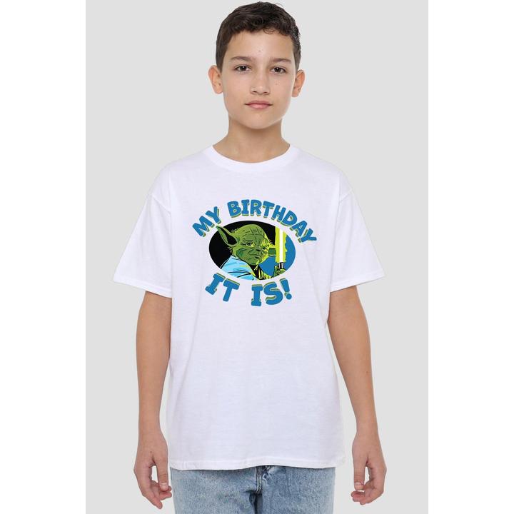 Immagine prodotto Star Wars My Birthday It Is Maglietta Bambini (116)