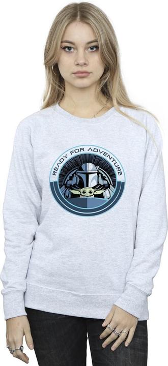 Immagine prodotto Star Wars The Mandalorian Grogu Ready For Adventure Felpa Donna (M)