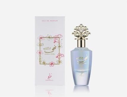 Actual product image Khadlaj Nuha Vanilla Pearl Eau De Parfum Fragrance for Women 85ml (Eau de parfum, 85 ml)