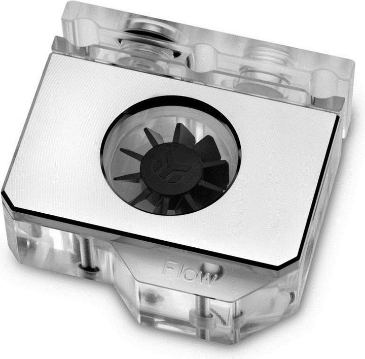 EKWB EK Quantum Scalar Flowmeter Bottom-To-Top D-RGB - Nickel