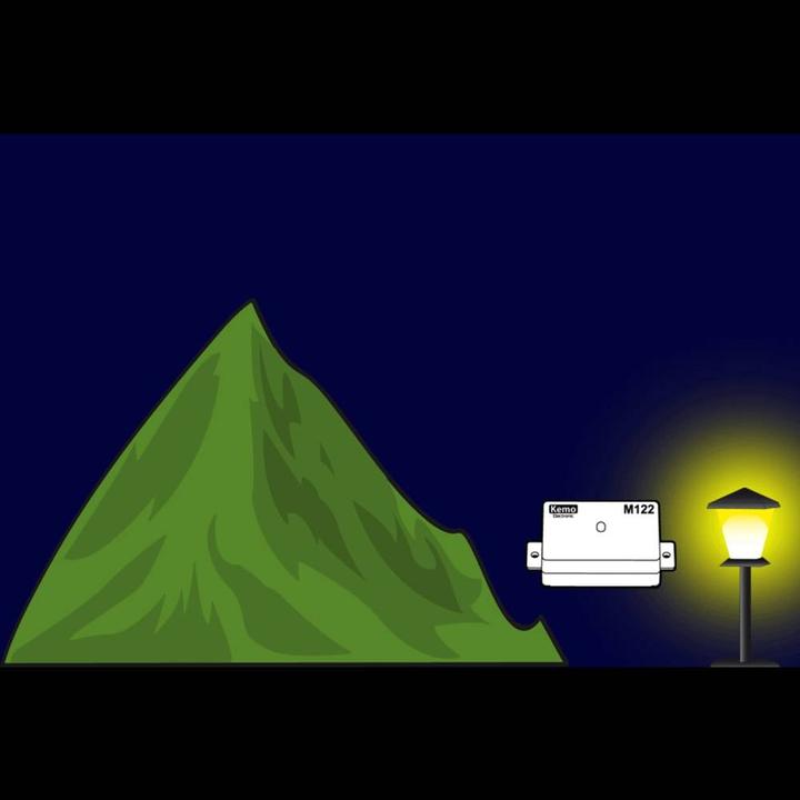 Immagine prodotto Kemo Interruttore crepuscolare 12V/sensore di luce M122