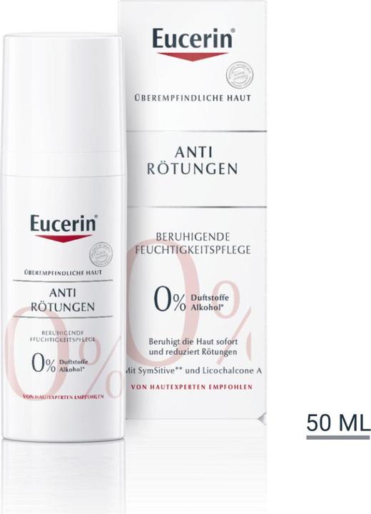 Actual product image Eucerin AntiRedness Soothing Moisturiser (50 ml, Day cream, SPF 25)