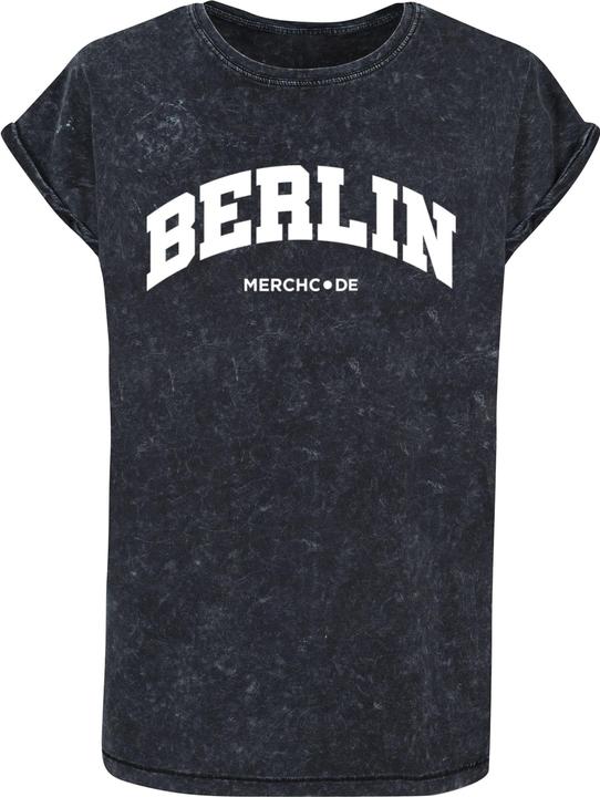 Immagine prodotto Merchcode Maglietta da donna Berlin Wording - Lavaggio acido - 116077 (S)