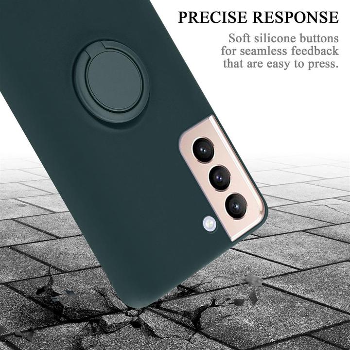 Image du produit Cadorabo TPU Liquid Ring Silicone Case Cover (Samsung Galaxy S21+)