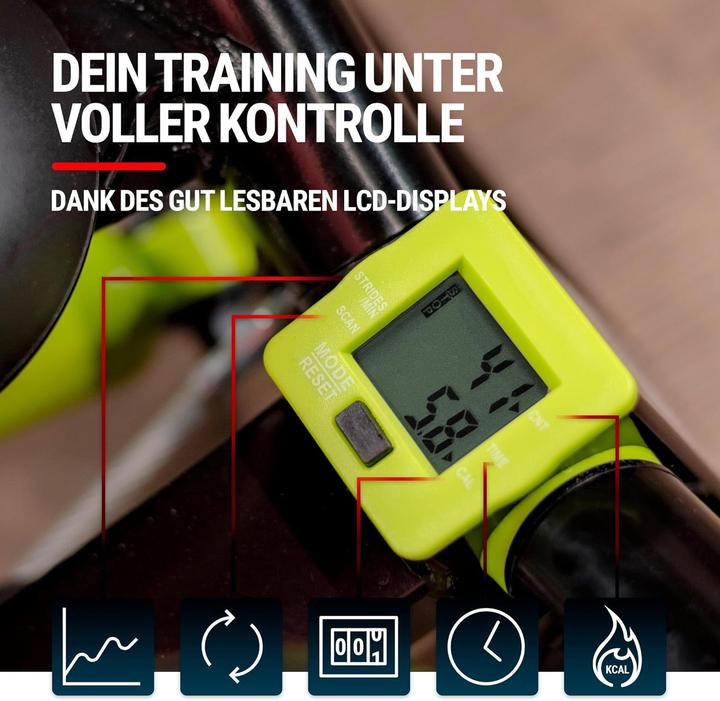 Immagine prodotto Hs Hop-Sport Stepper mit Haltegriffen und LCD-Display