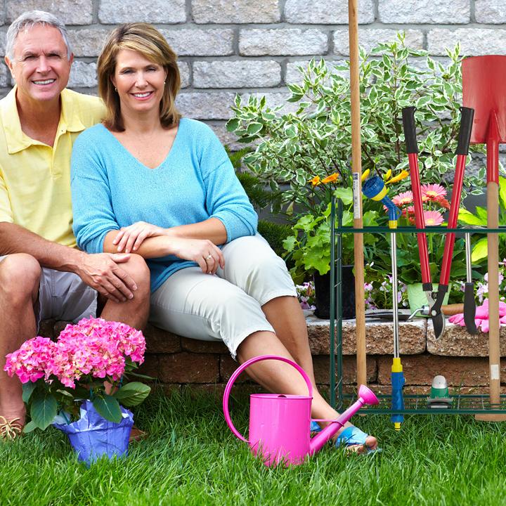 Produktbild Relaxdays Gartengerätehalter