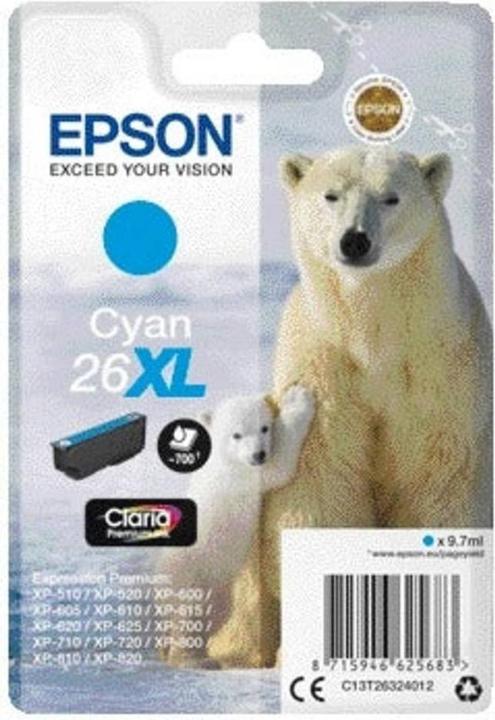 Image du produit Epson 26XL Claria Premium (C)