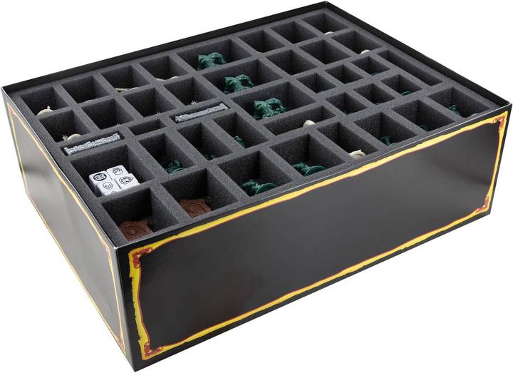 Actual product image Feldherr HB02SET - Foam set + token holder for HeroQuest (2021) base game + The Bas (Plastic, Foam material)