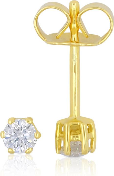 Image du produit Muau Boucles d'oreilles (750/18 K Or jaune)