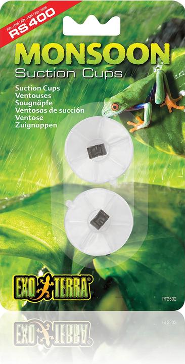 Actual product image Exo Terra Monsoon suction cups 2 pieces