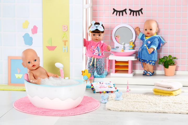 Produktbild Zapf Creation BABY born Bath Deluxe Bademantel, 43cm
