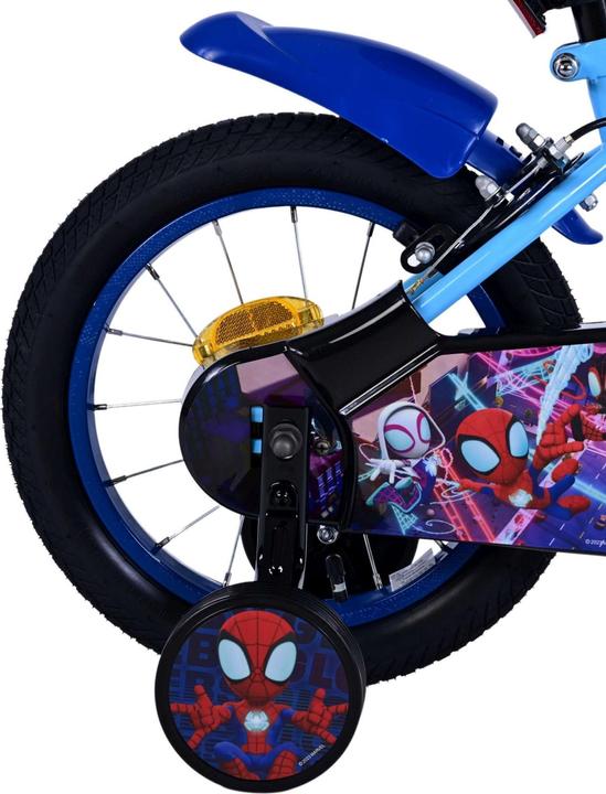Image du produit Spiderman Vélo enfant Spider-Man 14 pouces bleu - Sécurité, confort et plaisir durable!