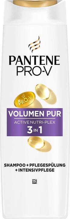 Pantene 3in1 Volume Pure (250 ml, Liquid shampoo)
