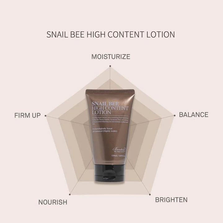 Immagine prodotto Benton Lozione ad alto contenuto di api di lumaca (120 ml, Fluido viso)