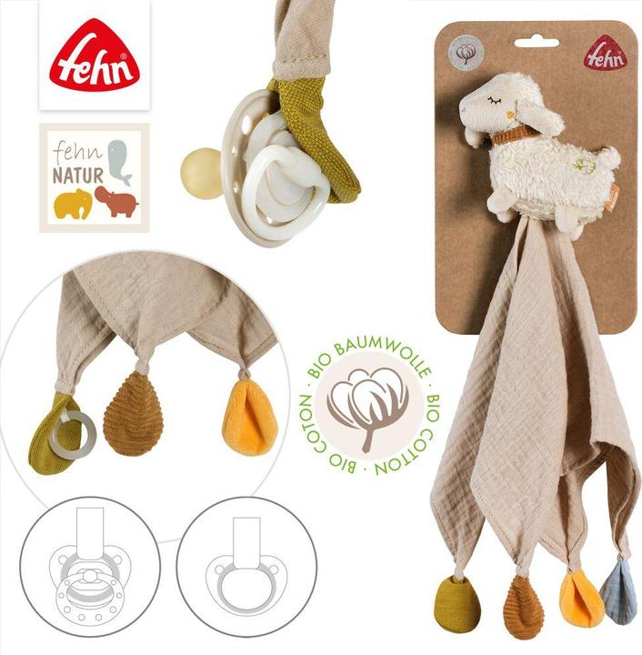 Actual product image Fehn Cuddle cloth sheep nature