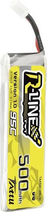 Produktbild Tattu RC-Akku LiPo 500 mAh 3.7 V 95C R-Line (3.70 V, 500 mAh)