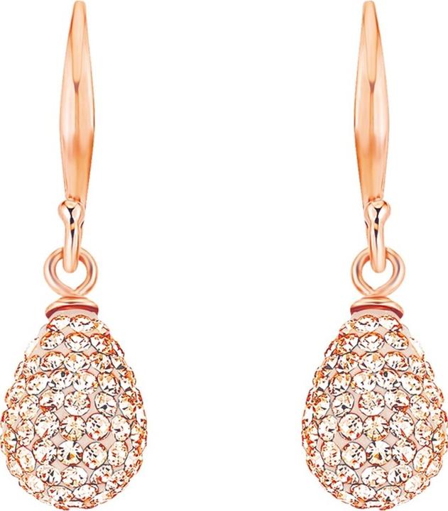 Actual product image Amor earring (Silver, Crystal)