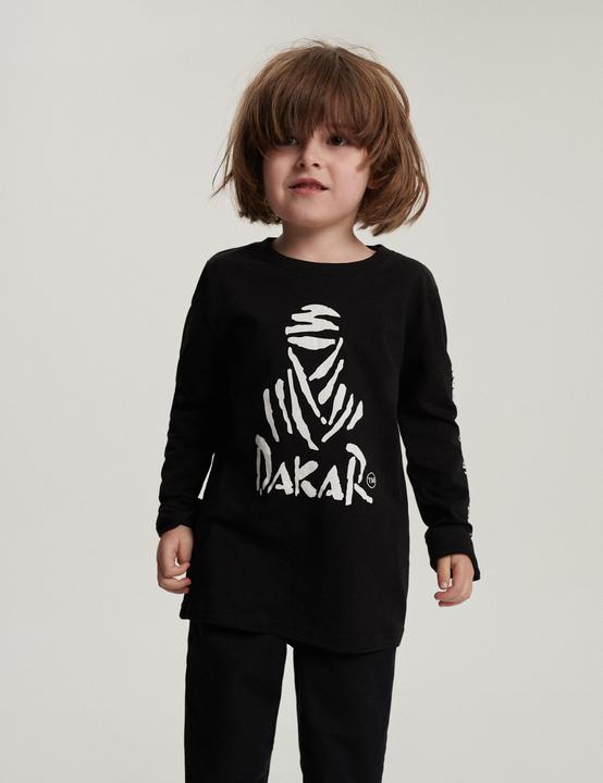 Dakar TEE DKR 23 LS KID 422 BLK