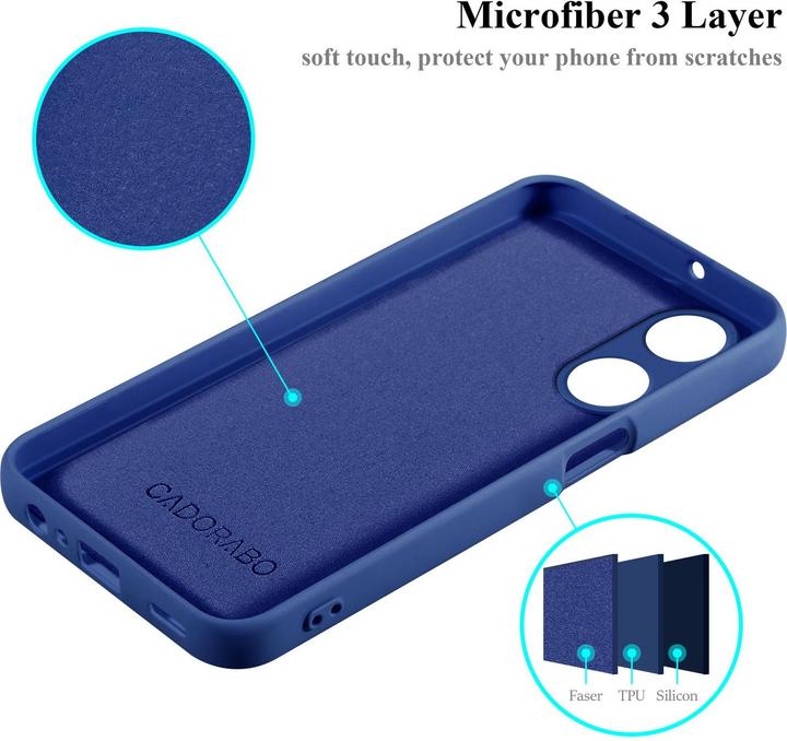Immagine prodotto Cadorabo Custodia per OPPO A78 5G TPU con design in silicone a protezione dei liquidi (Oppo A78 5G)