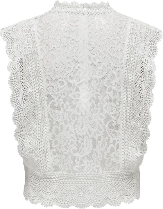 Actual product image Only Cropped lace top (M)