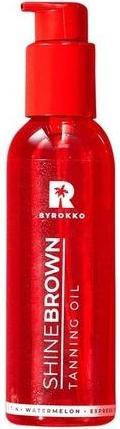 Actual product image Byrokko Shine Brown Watermelon Tanning Accelerator Oil 145ml (Self tanning foam, 145 ml)