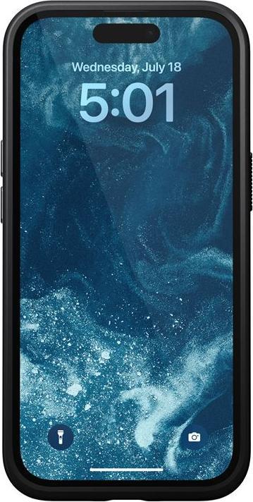 Immagine prodotto Nomad Cover posteriore in pelle moderna per iPhone 15 nero (Apple iPhone 15)