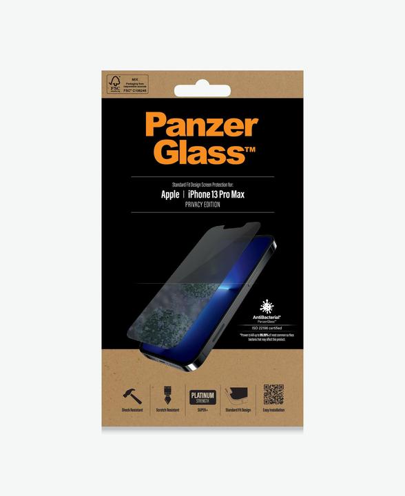Produktbild PanzerGlass Privacy (1 Stück, Apple iPhone 13 Pro Max)