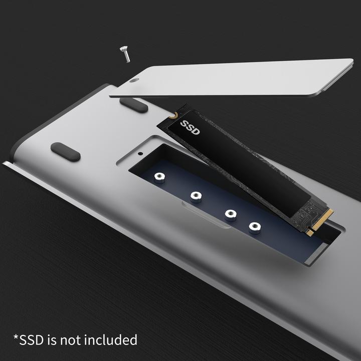 Produktbild j5Create JCD552 (USB-C, 4 Ports)