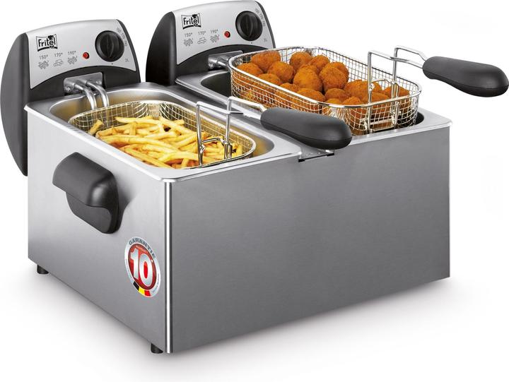 Image du produit Fritel friteuse à zone froide fr1355 duo (Prise UE)