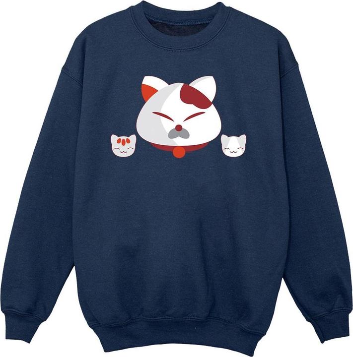 Disney Big Hero 6 Baymax Kitten Heads Sweatshirt Mädchen (140, 146)