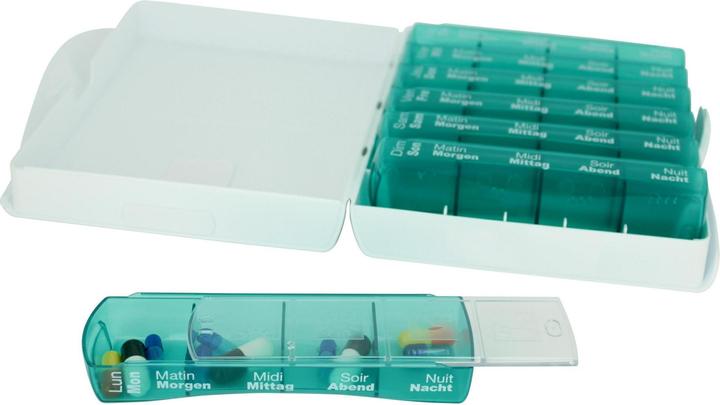 Produktbild Pilbox Zen Wochenspender französisch/deutsch