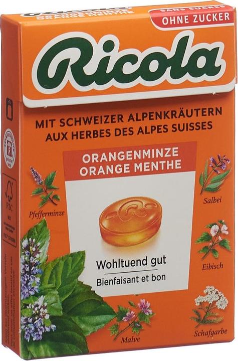 Produktbild Ricola Orangen-Minze (50 Stk., 50 g)