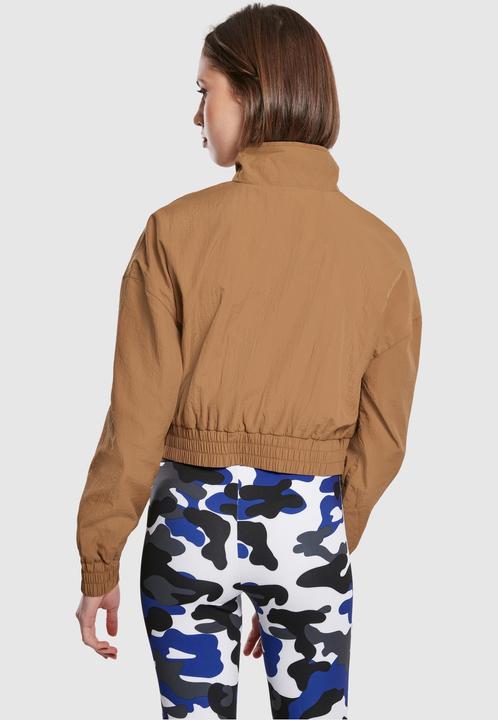 Immagine prodotto Urban Classics Giacca da donna in nylon ritagliata e stropicciata (XS)