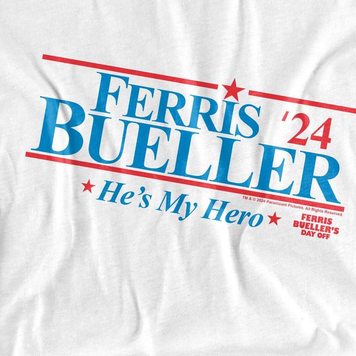 Produktbild Ferris Bueller´s Day Off Ferris Bueller's Day Off 2024 President TShirt (4XL)