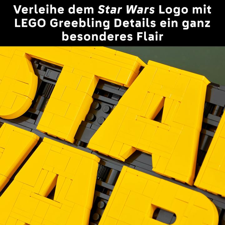 Actual product image LEGO Star Wars™ logo made from bricks (75407, LEGO Star Wars)