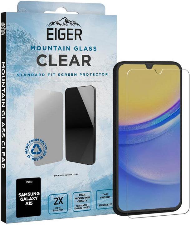 Eiger Mountain Glass (1 Stück, Samsung Galaxy A15 5G, Samsung Galaxy A15)