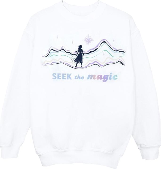 Disney Frozen 2 Elsa Seek The Magic Sweatshirt Jungen (128)