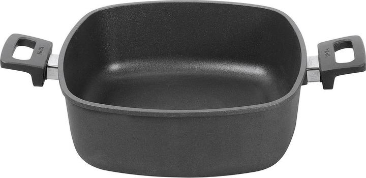 Produktbild Woll Gussbräter Titanium Nowo 28 x 28 cm (28 cm, Bräter + Schmortopf, Gusseisen)