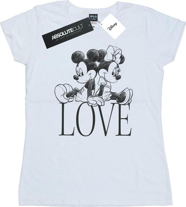 Disney Mickey And Minnie Mouse Love TShirt (L)