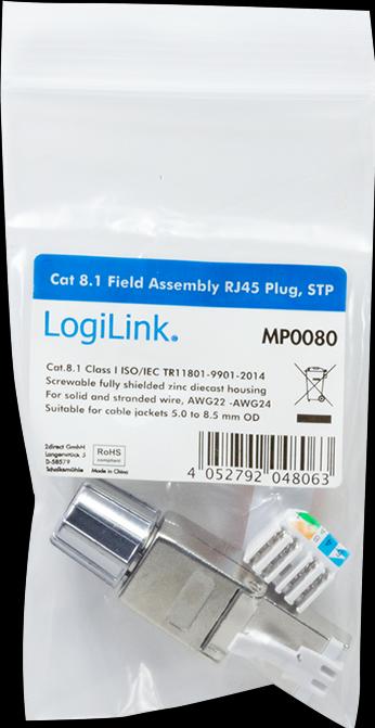 Immagine prodotto LogiLink MP0080 (Connettore del cavo di rete)