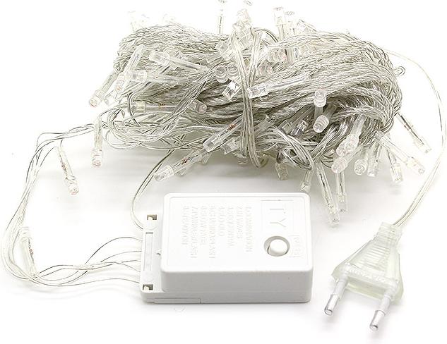Immagine prodotto PhoneLook Guirlande lumineuse avec 100 LED blanc chaud Longueur 10 mètres Prise UE/CH (10 m)