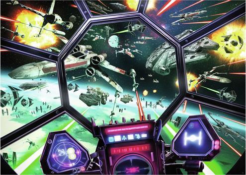 Image du produit Ravensburger Puzzle Star Wars Tie Fighter Cockpit, 1000 pièces. (1000 pièces)